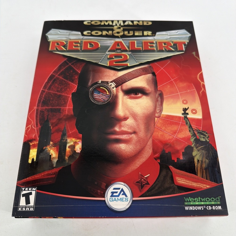Command & Conquer: Red Alert 2 PC Big Box – Twin Towers